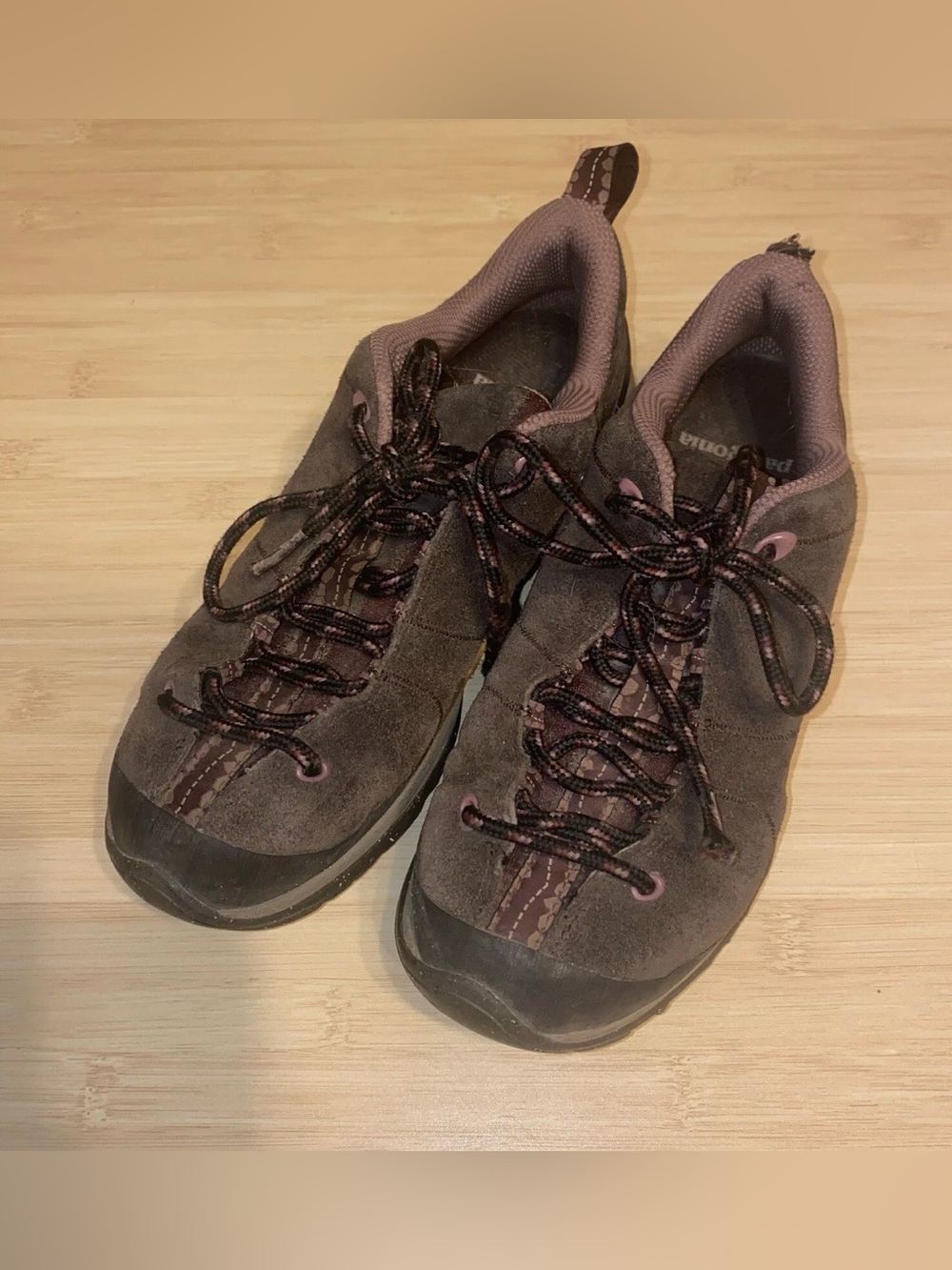 Patagonia Womens Vibram Eco Step Performance Hiking Shoes Sneakers 7 Bly Velvet